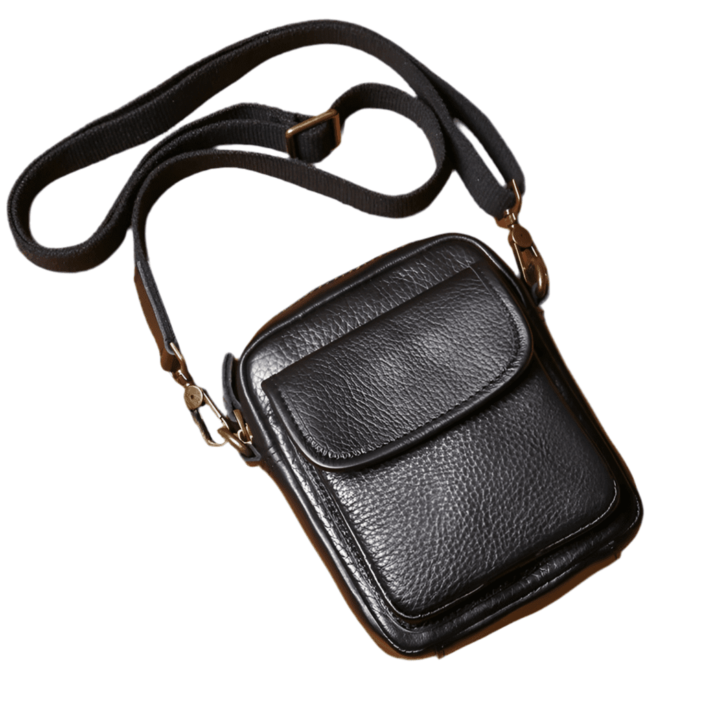 Sac Bandoulière Homme en cuir, élégant et fonctionnel "Le Virtuose"