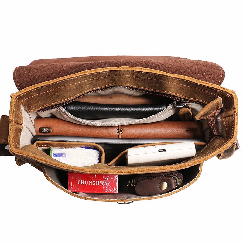 Sac Bandoulière Homme en cuir élégant "Le Rambler"