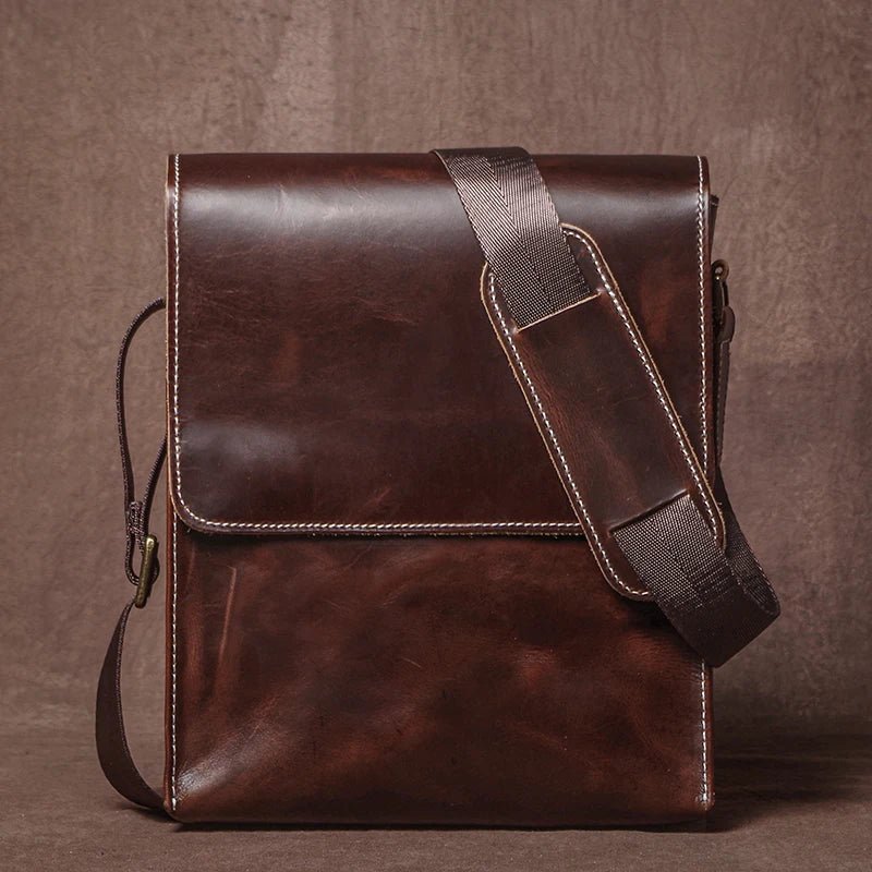 Sac Bandoulière Homme en cuir "Le Confiant"