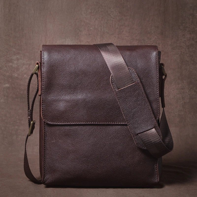 Sac Bandoulière Homme en cuir "Le Confiant"
