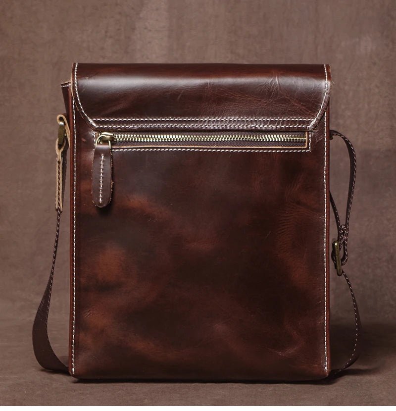 Sac Bandoulière Homme en cuir "Le Confiant"