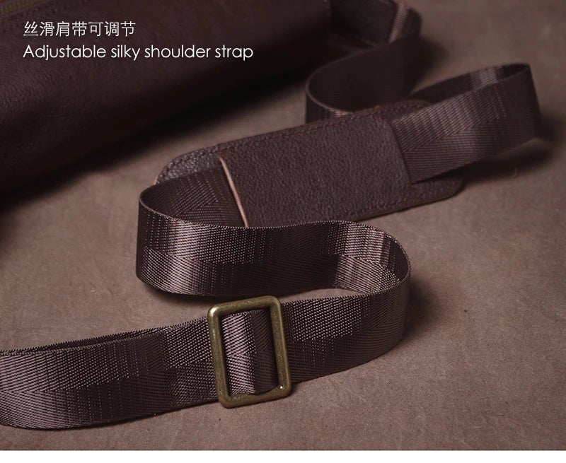 Sac Bandoulière Homme en cuir "Le Confiant"