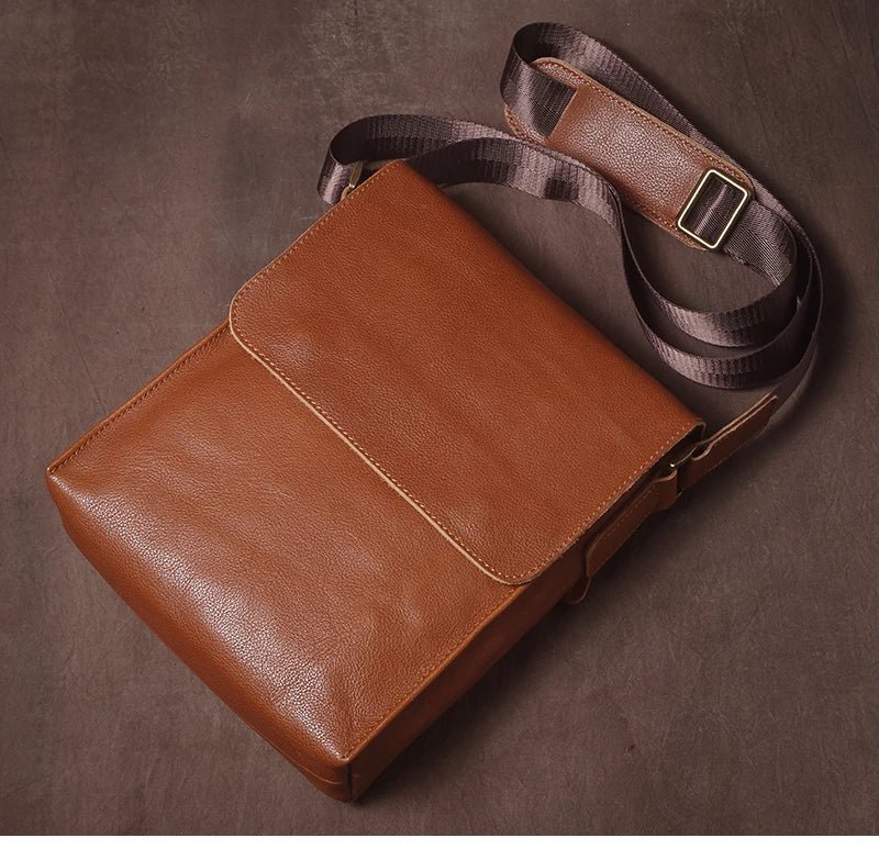 Sac Bandoulière Homme en cuir "Le Confiant"