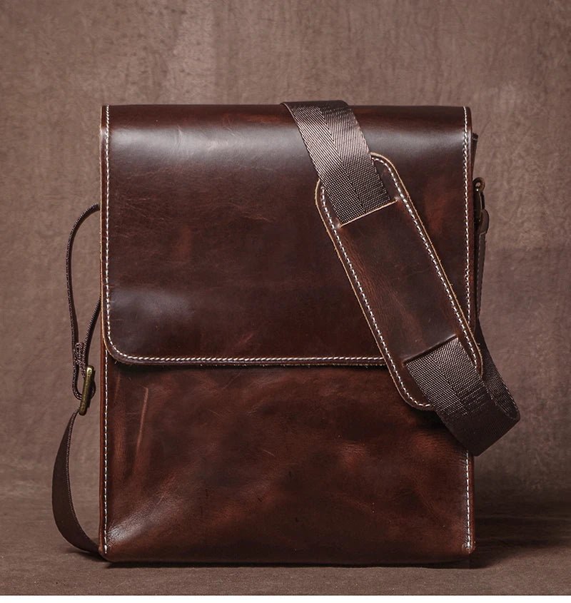 Sac Bandoulière Homme en cuir "Le Confiant"