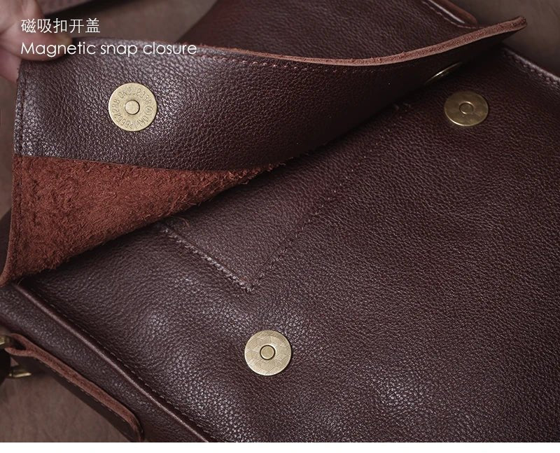 Sac Bandoulière Homme en cuir "Le Confiant"