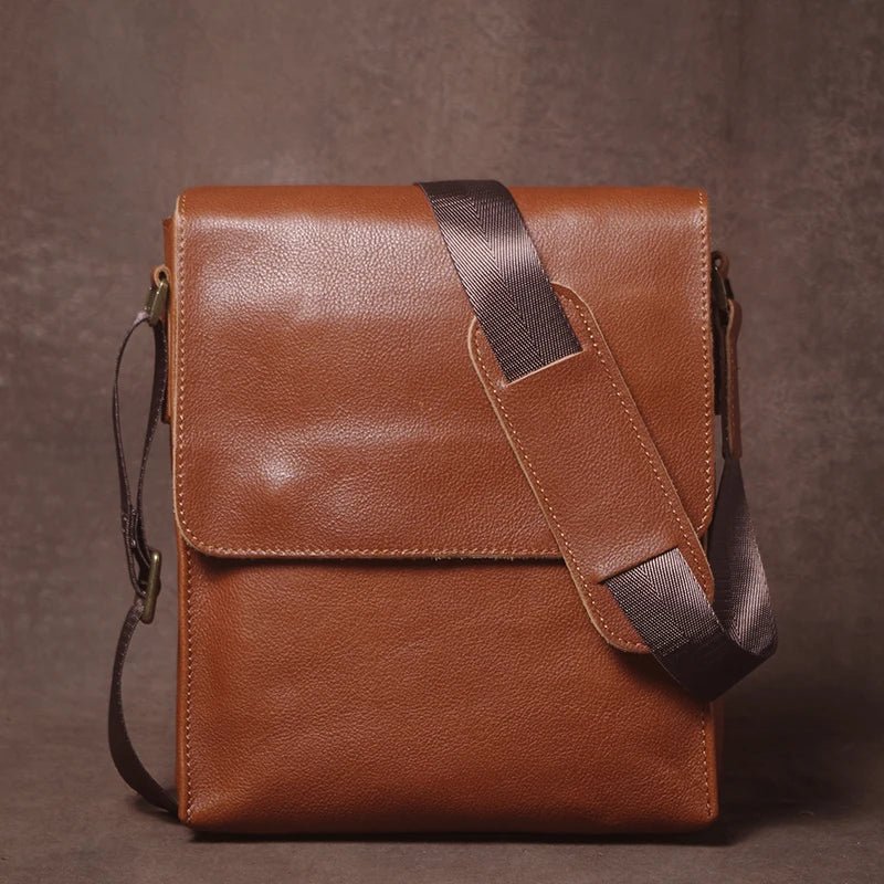 Sac Bandoulière Homme en cuir "Le Confiant"