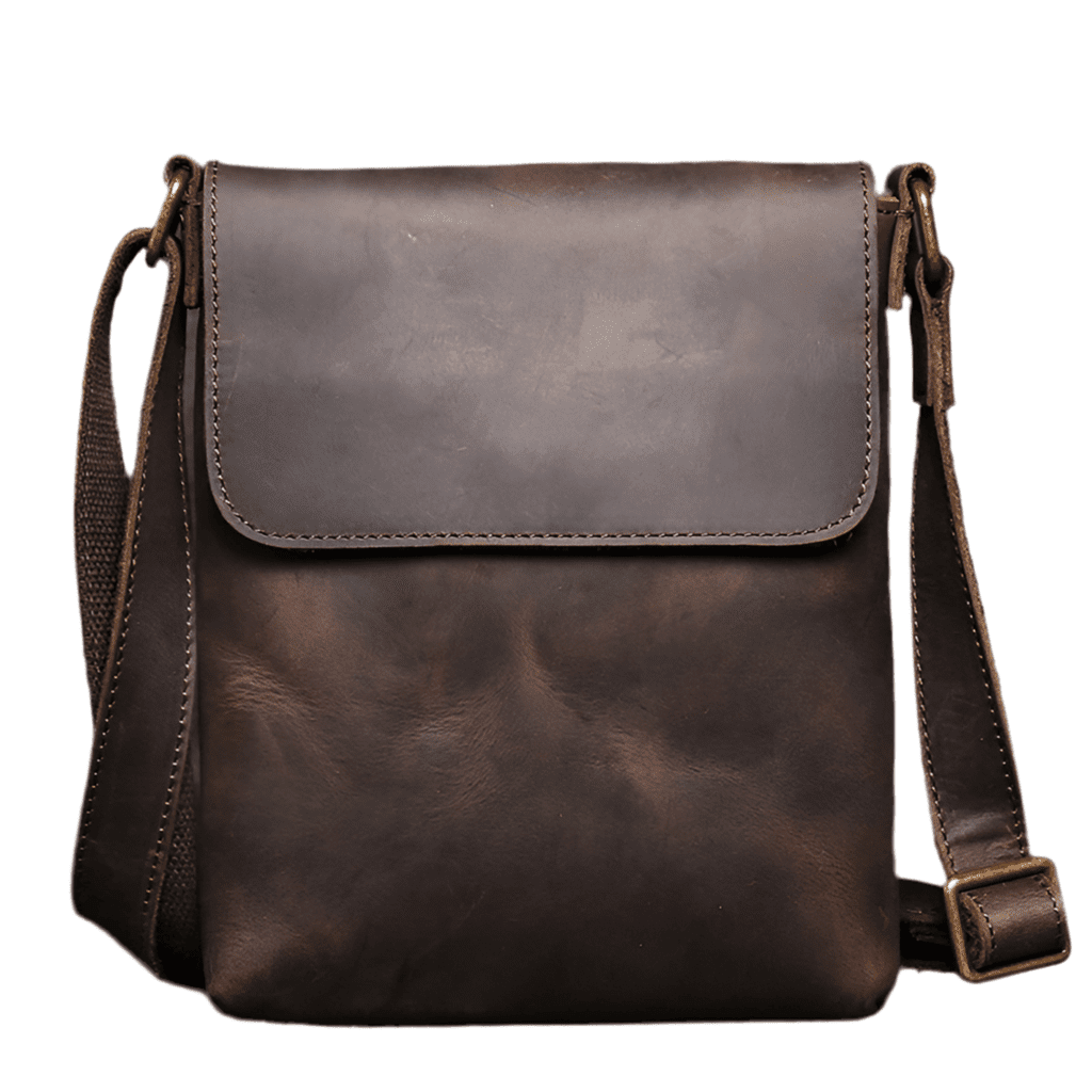 Sac Bandoulière Homme en cuir "Le Renard"