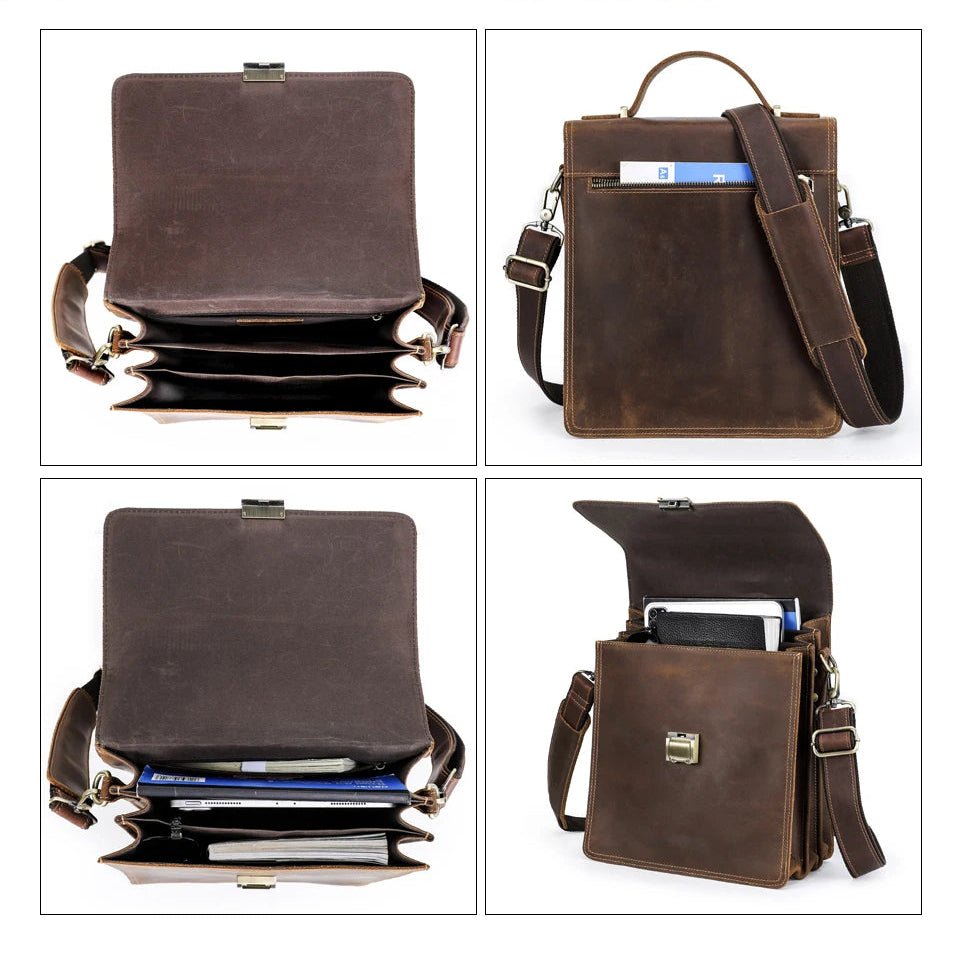 Sac Bandoulière Homme en cuir "Le Zenith"