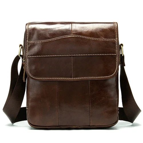 Sac en Cuir Bandoulière pour Homme "Le Citadin" - Restaur Cuirs