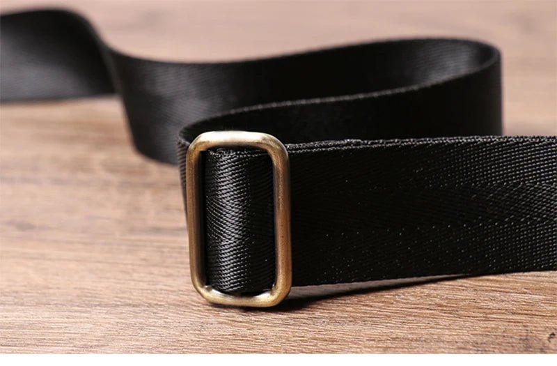 Sacoche Homme Cuir compacte "Le Tacticien" - Restaur Cuirs