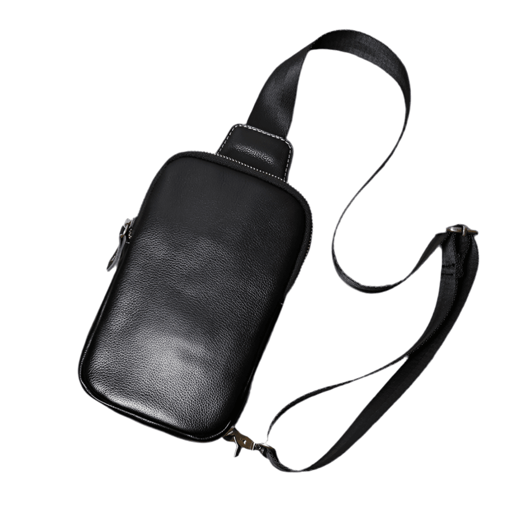 Sacoche Homme Cuir compacte "Le Tacticien"