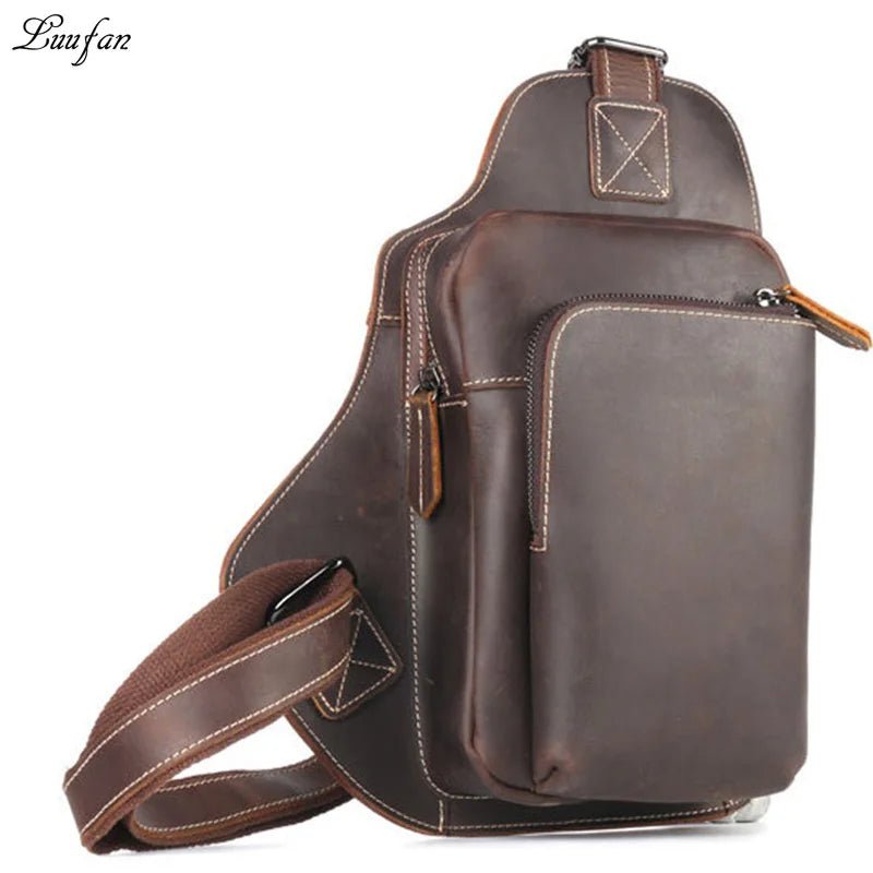 Sacoche Homme Cuir élégante "Le Connaisseur" - Restaur Cuirs