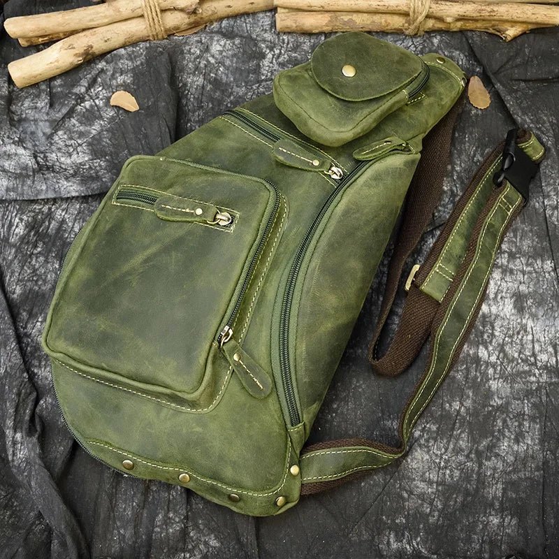 Sacoche Homme Cuir élégante "Le Connaisseur" - Restaur Cuirs