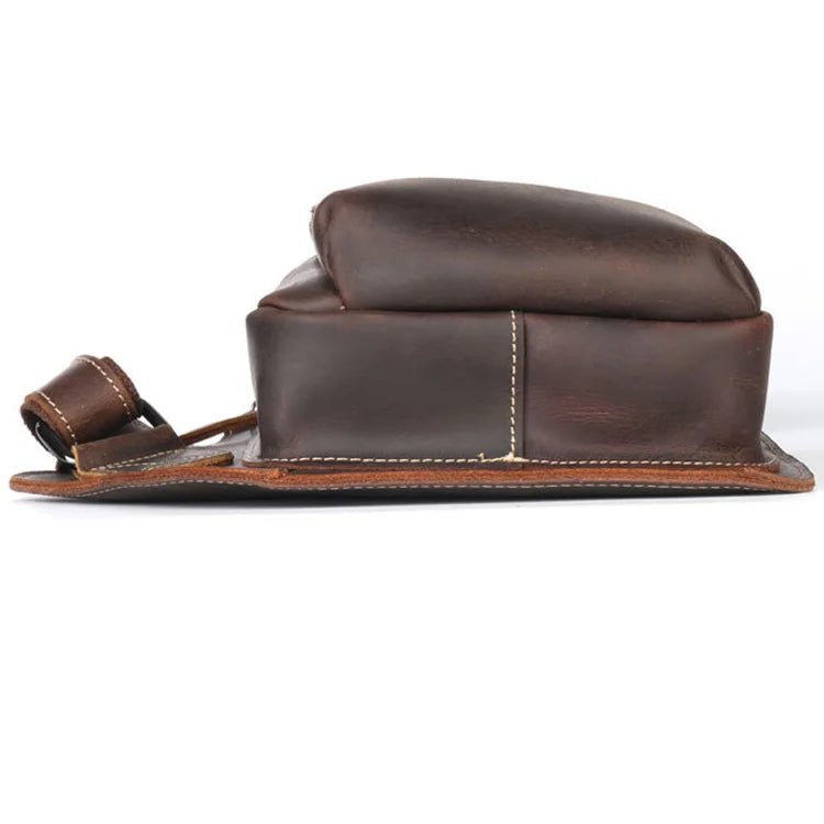 Sacoche Homme Cuir élégante "Le Connaisseur" - Restaur Cuirs