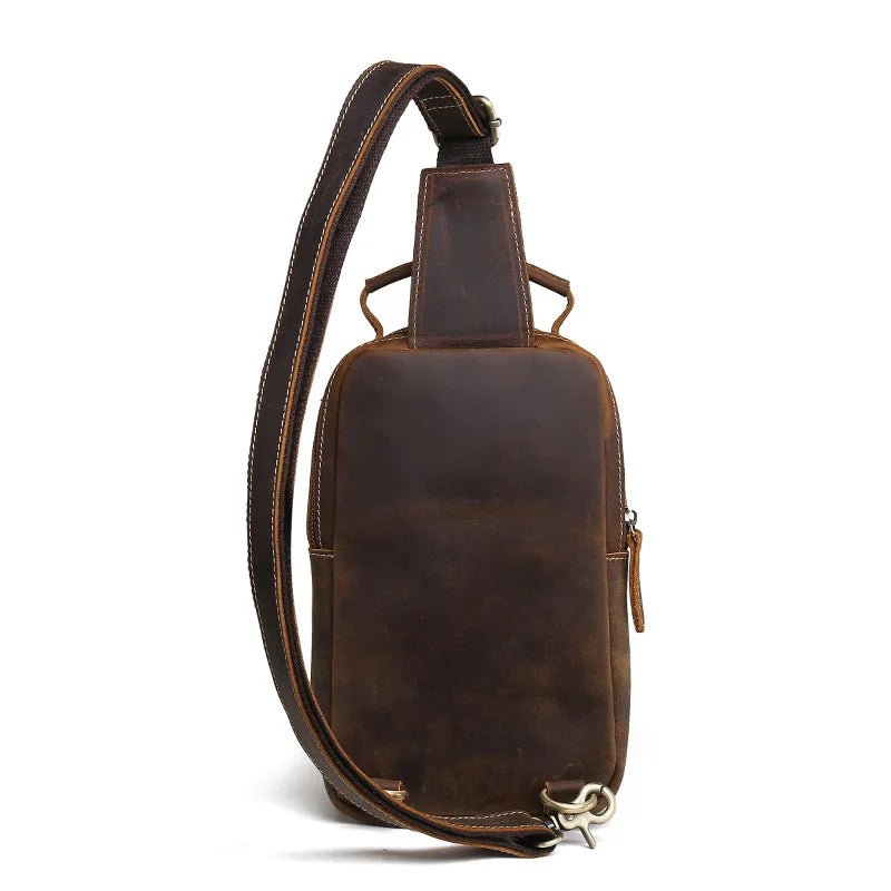 Sacoche Homme Cuir élégante "Le Connaisseur" - Restaur Cuirs