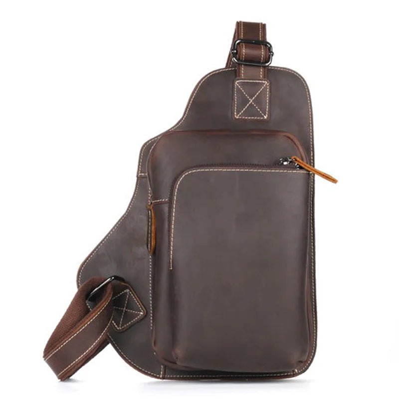 Sacoche Homme Cuir élégante "Le Connaisseur" - Restaur Cuirs