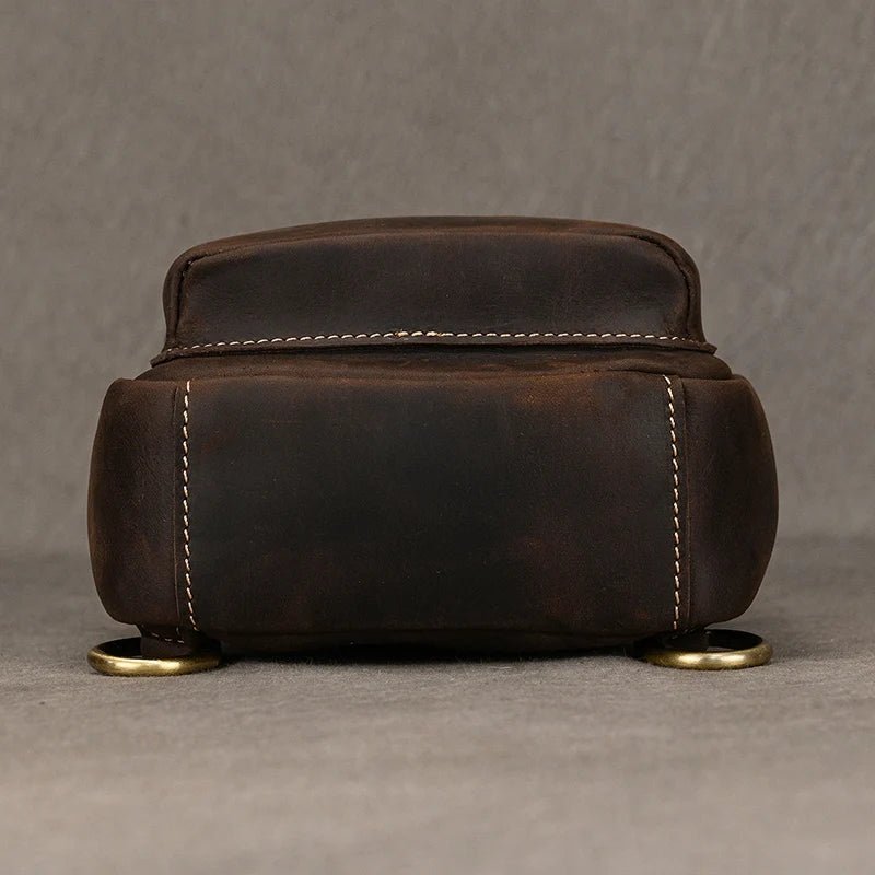 Sacoche Homme Cuir Élégante "Le Courier" - Restaur Cuirs