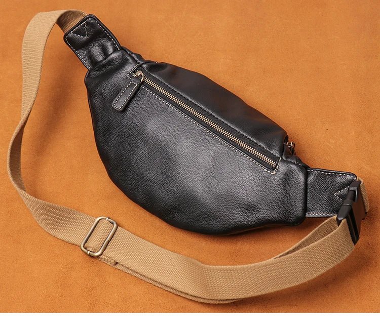 Sacoche Homme Cuir fonctionnelle "Le Fidèle" - Restaur Cuirs