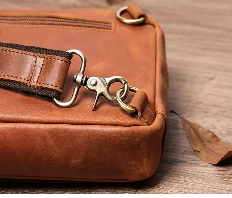 Sacoche Homme Cuir "Le Prestigieux" - Restaur Cuirs
