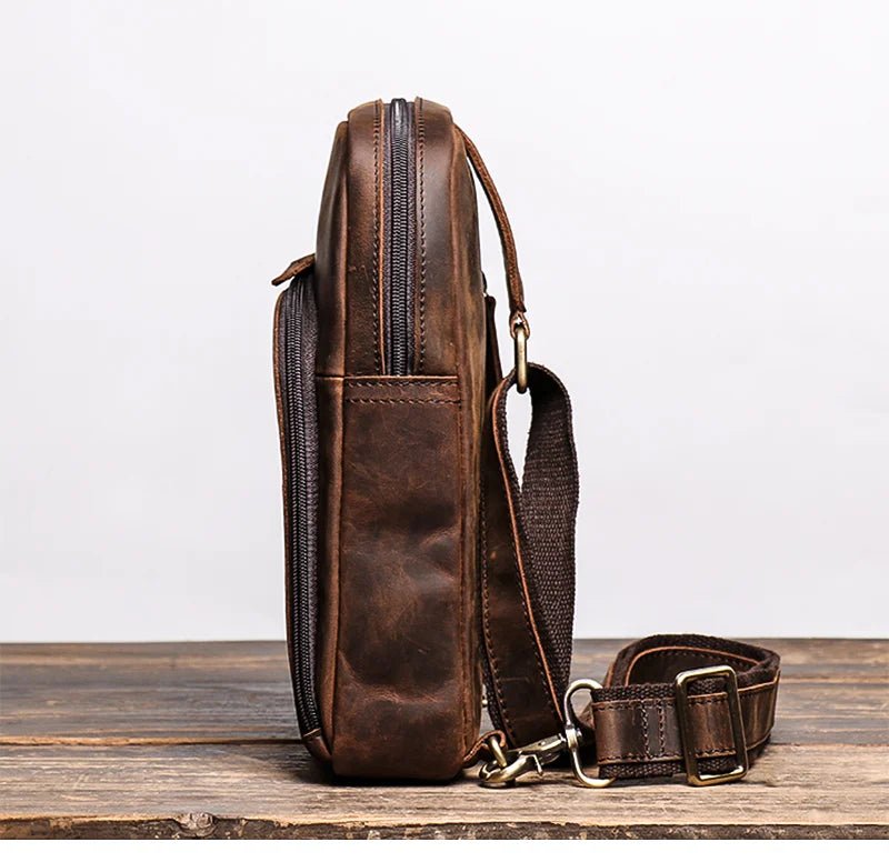 Sacoche Homme Cuir "Le Prestigieux" - Restaur Cuirs