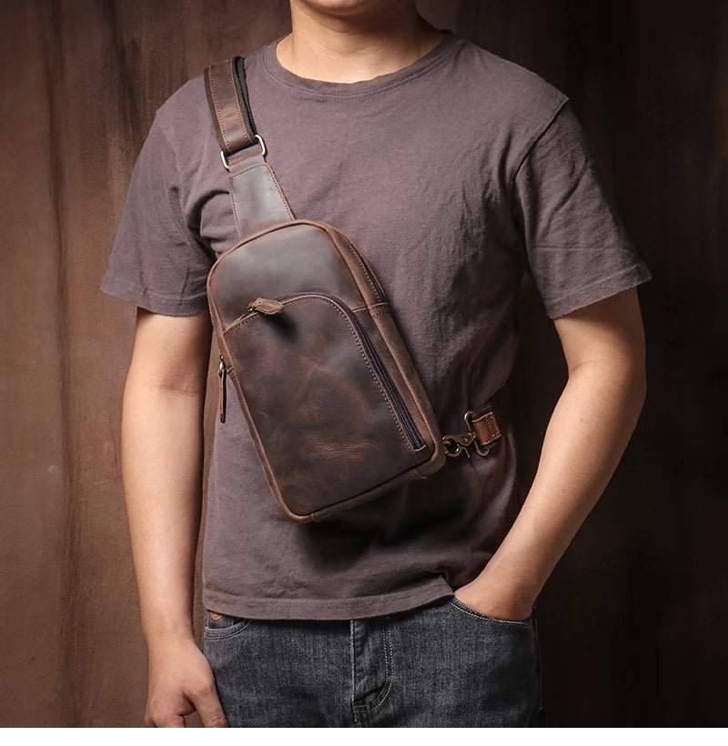 Sacoche Homme Cuir "Le Prestigieux" - Restaur Cuirs