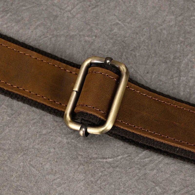 Sacoche Homme Cuir multifonction "Le Dynamo" - Restaur Cuirs