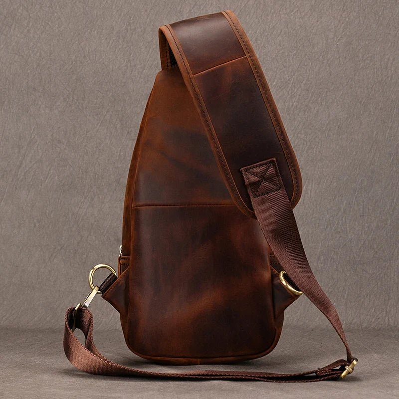 Sacoche Homme Cuir multifonction "Le Dynamo" - Restaur Cuirs