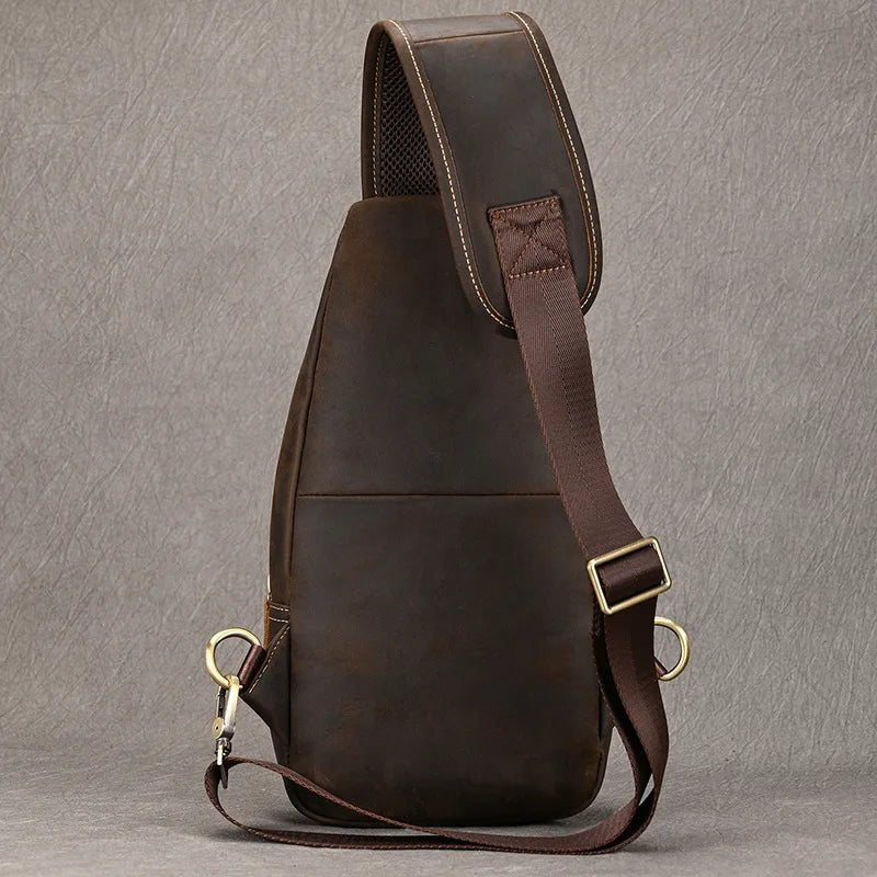 Sacoche Homme Cuir multifonction "Le Dynamo" - Restaur Cuirs