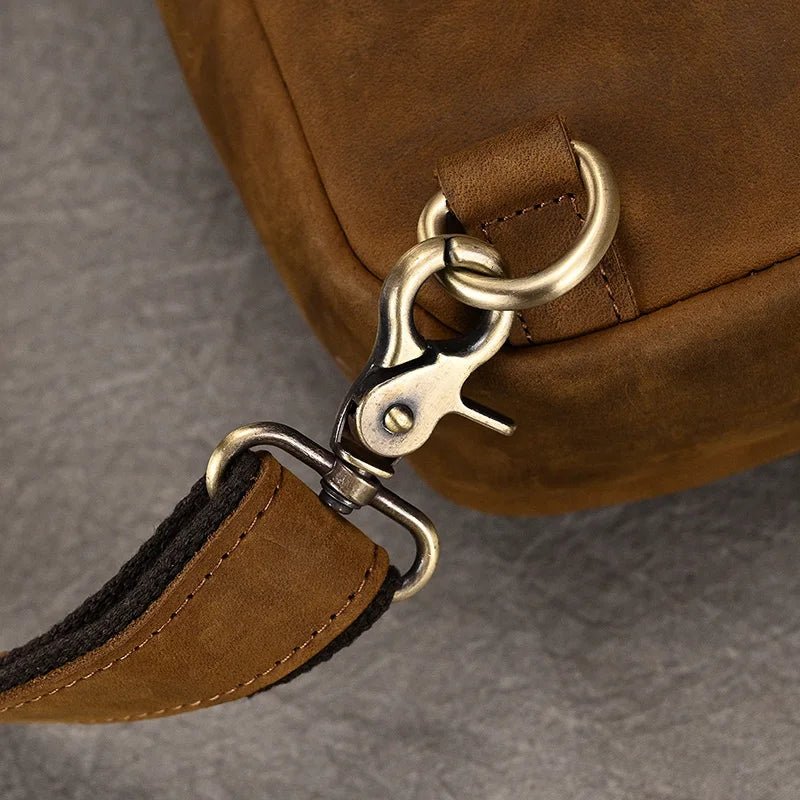 Sacoche Homme Cuir multifonction "Le Dynamo" - Restaur Cuirs