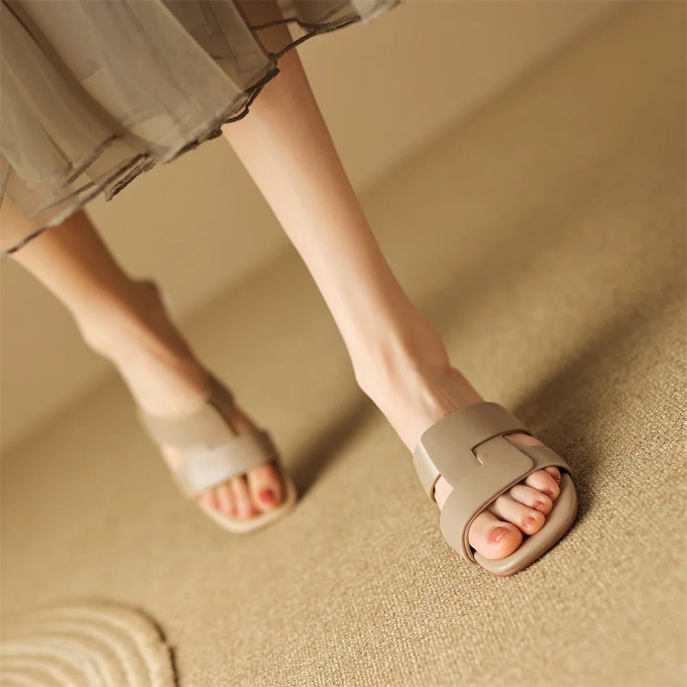 Sandales Femme Élégantes en Cuir "La Brise" - Restaur Cuirs