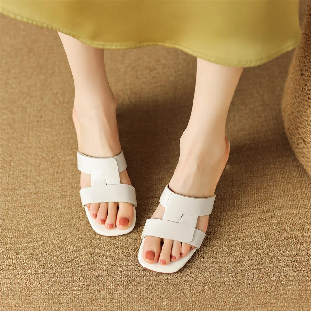 Sandales Femme Élégantes en Cuir "La Brise" - Restaur Cuirs