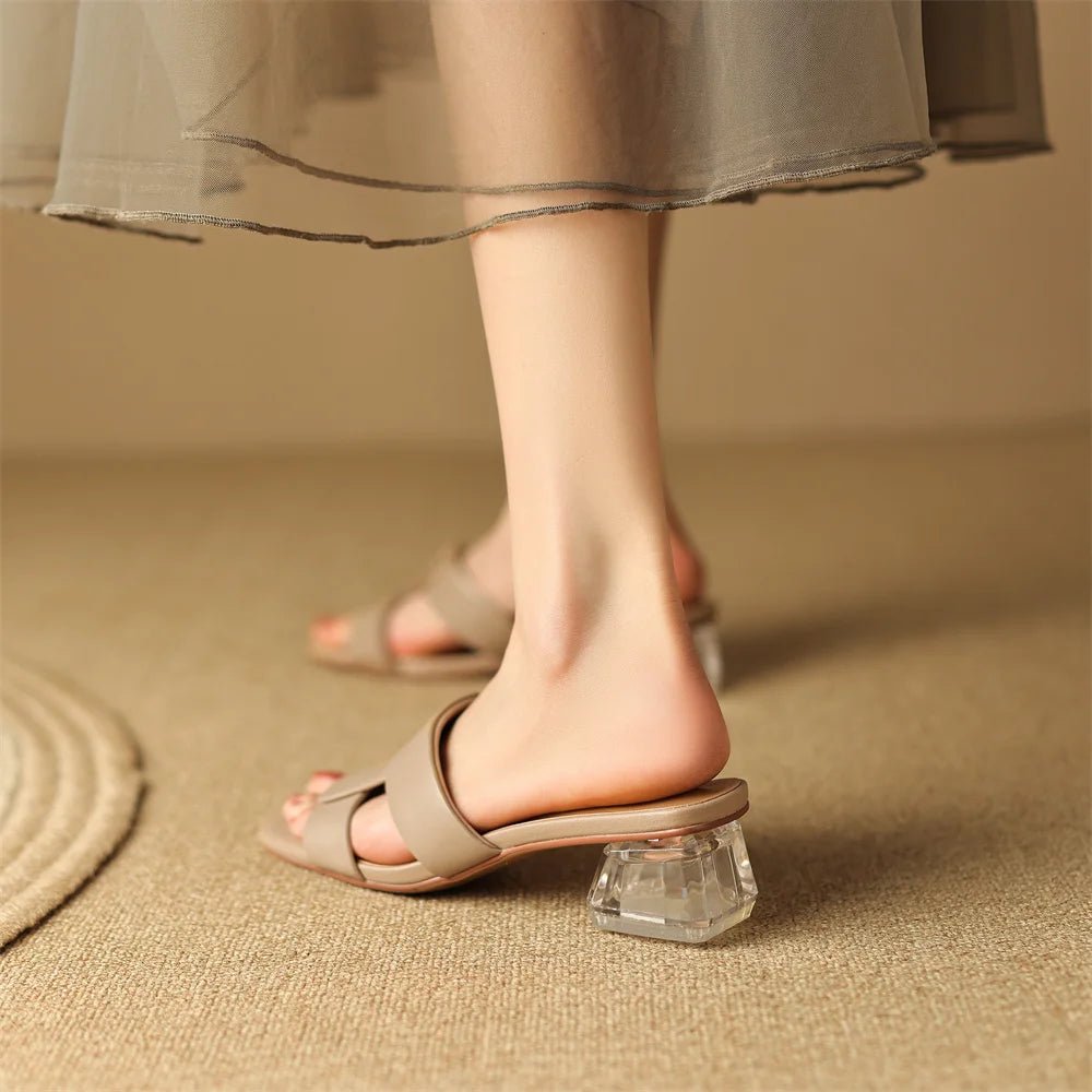 Sandales Femme Élégantes en Cuir "La Brise" - Restaur Cuirs