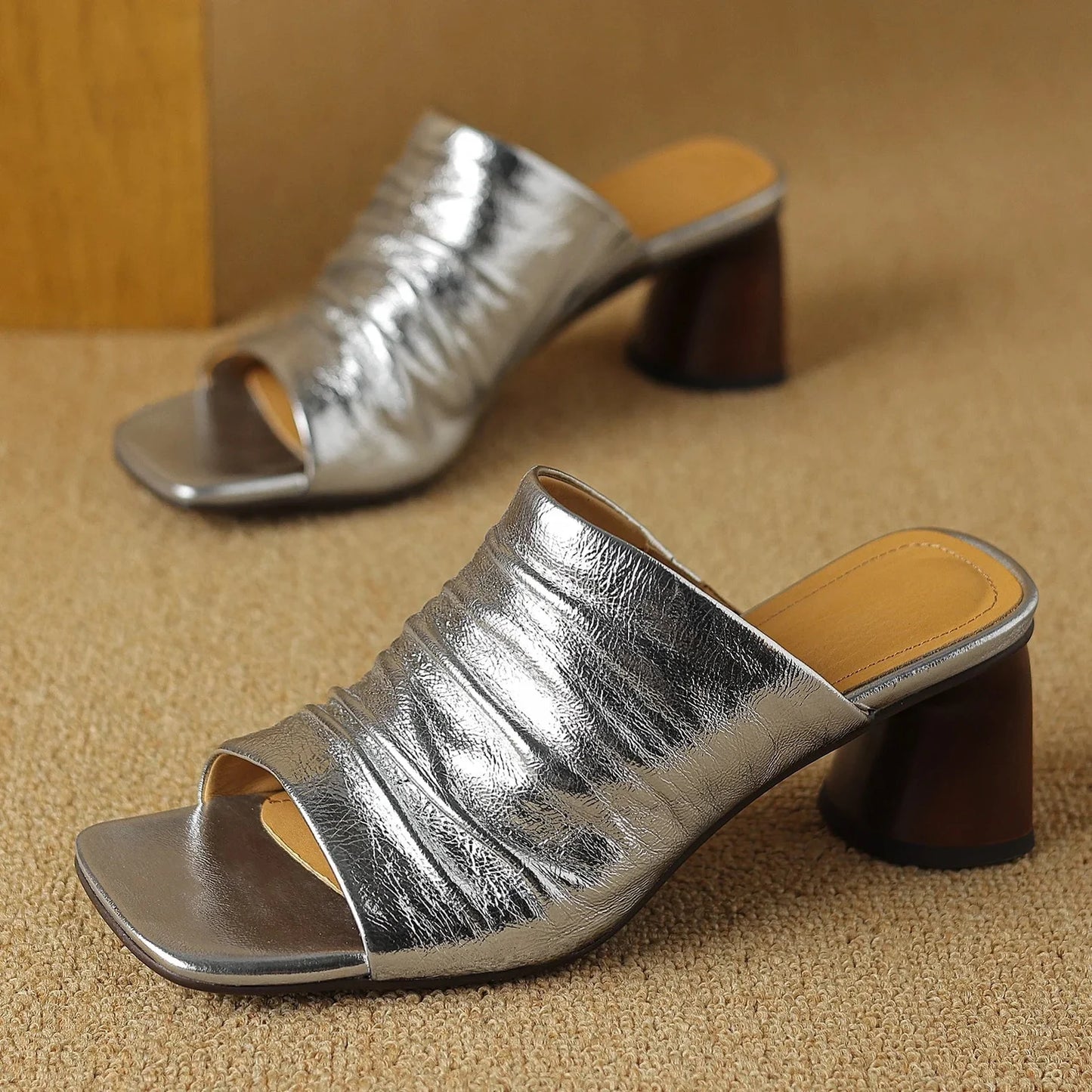 Sandales Femme Élégantes en Cuir "La Légère" - Restaur Cuirs