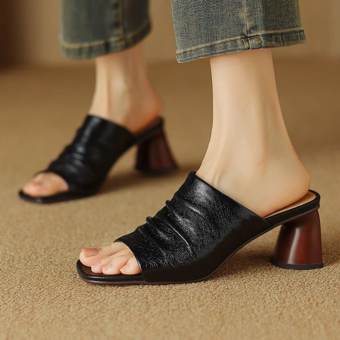 Sandales Femme Élégantes en Cuir "La Légère" - Restaur Cuirs