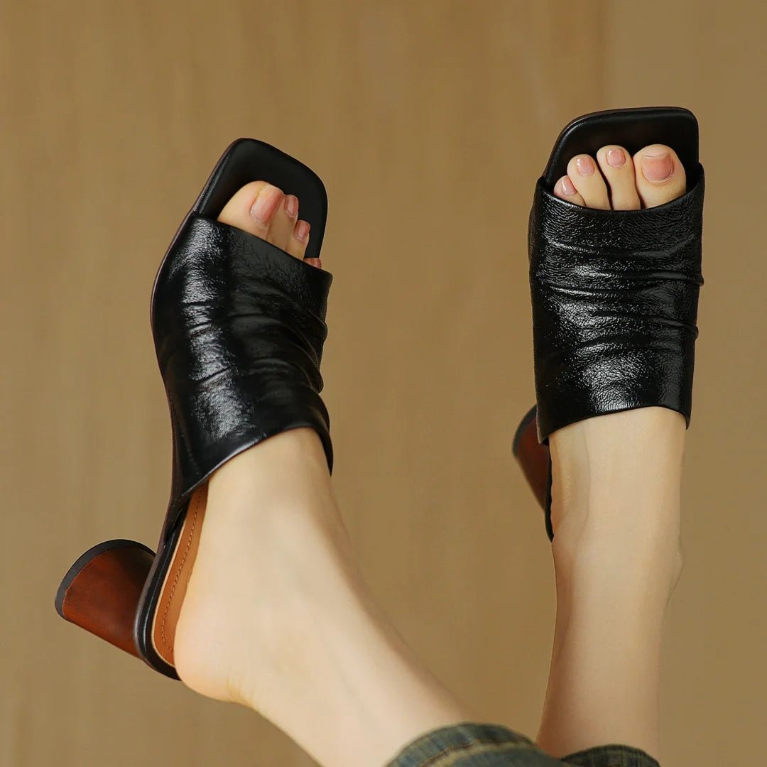 Sandales Femme Élégantes en Cuir "La Légère" - Restaur Cuirs