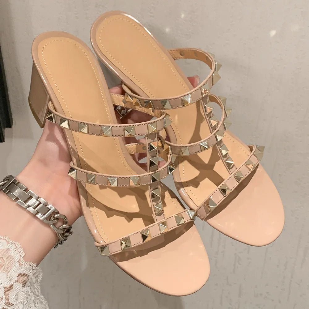 Sandales Femme élégantes en cuir "La Silhouette" - Restaur Cuirs