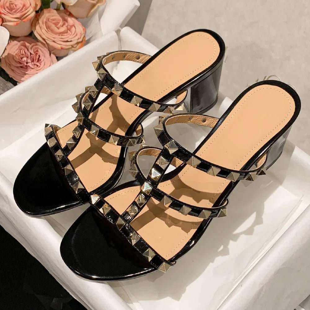 Sandales Femme élégantes en cuir "La Silhouette" - Restaur Cuirs