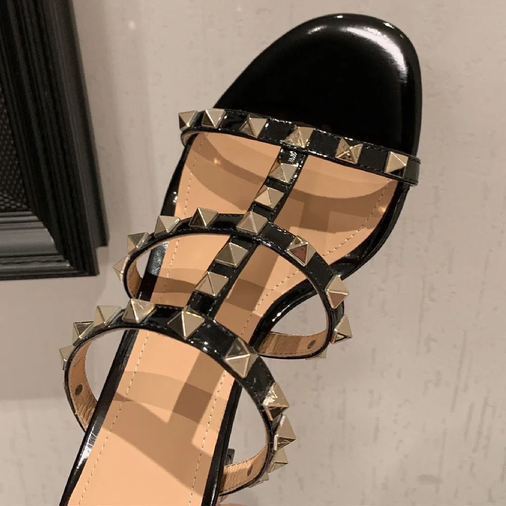 Sandales Femme élégantes en cuir "La Silhouette" - Restaur Cuirs