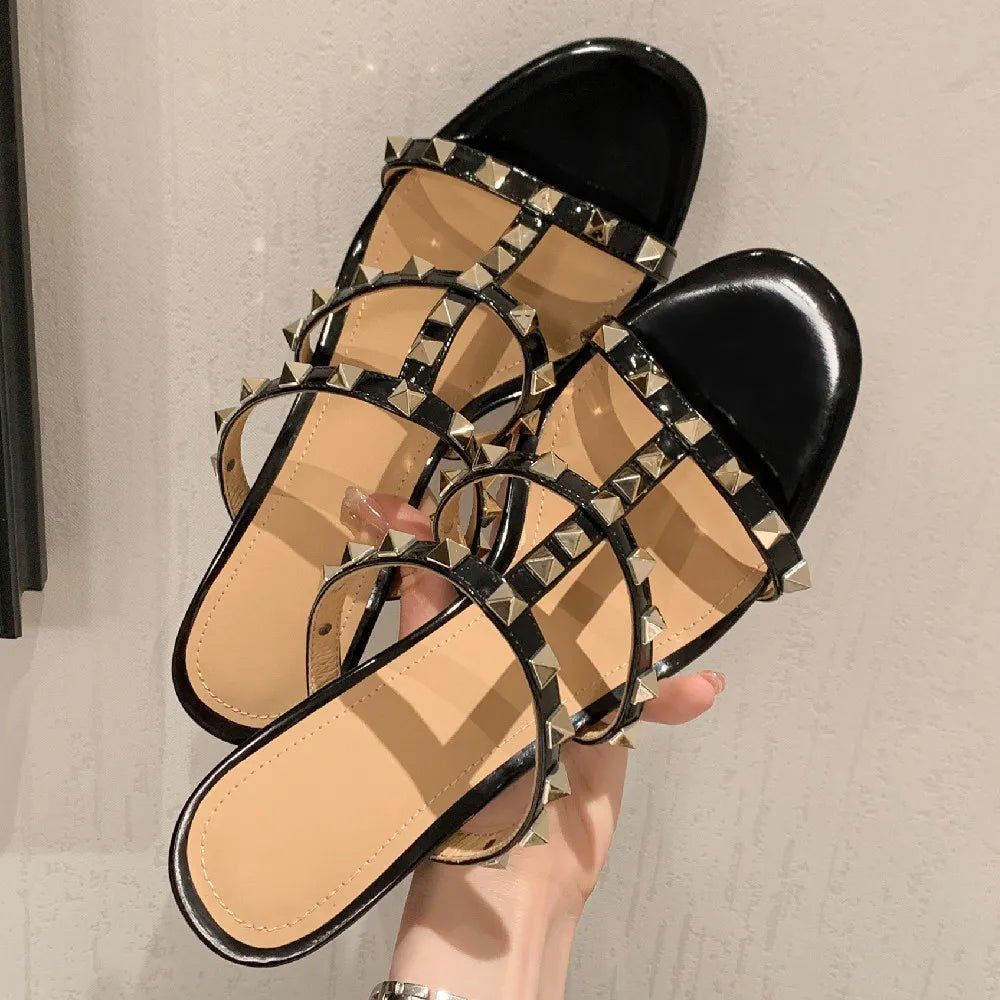 Sandales Femme élégantes en cuir "La Silhouette" - Restaur Cuirs