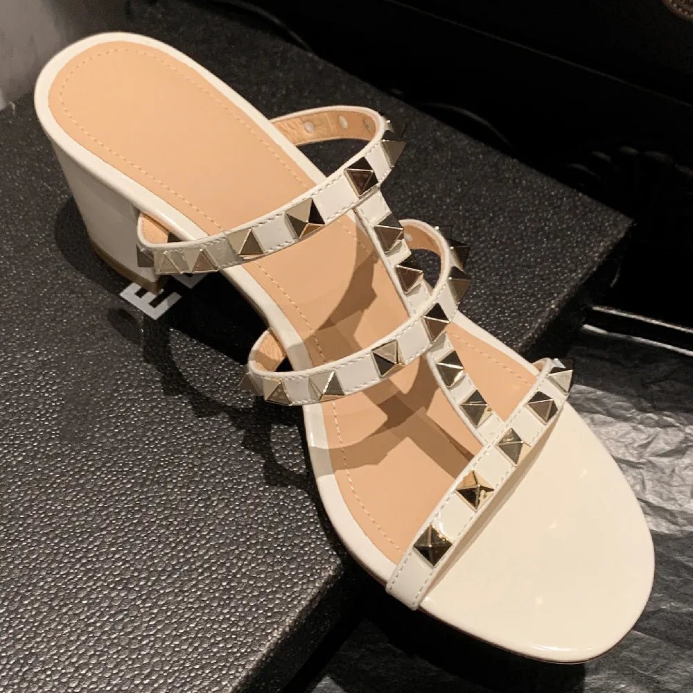Sandales Femme élégantes en cuir "La Silhouette" - Restaur Cuirs