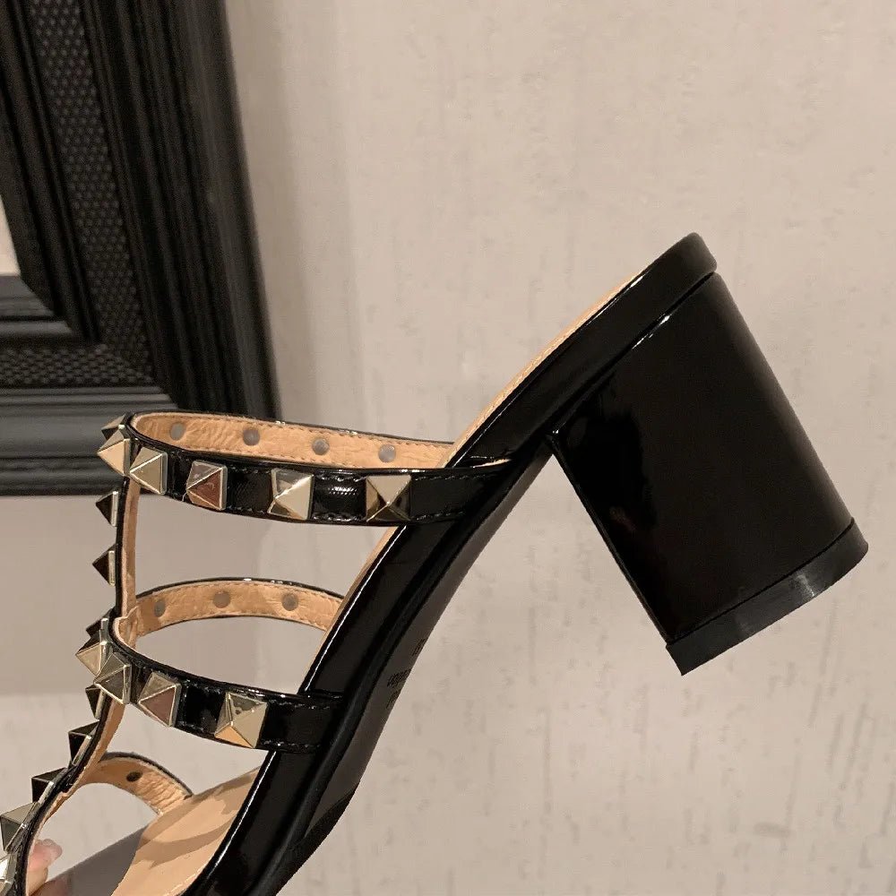Sandales Femme élégantes en cuir "La Silhouette" - Restaur Cuirs