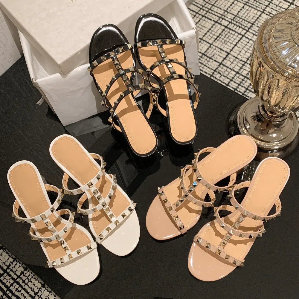 Sandales Femme élégantes en cuir "La Silhouette" - Restaur Cuirs