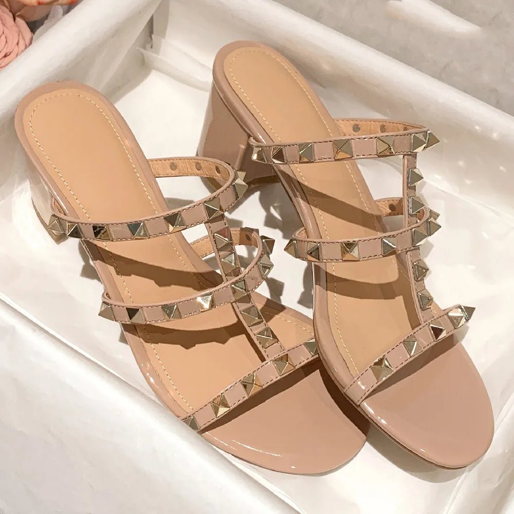 Sandales Femme élégantes en cuir "La Silhouette" - Restaur Cuirs