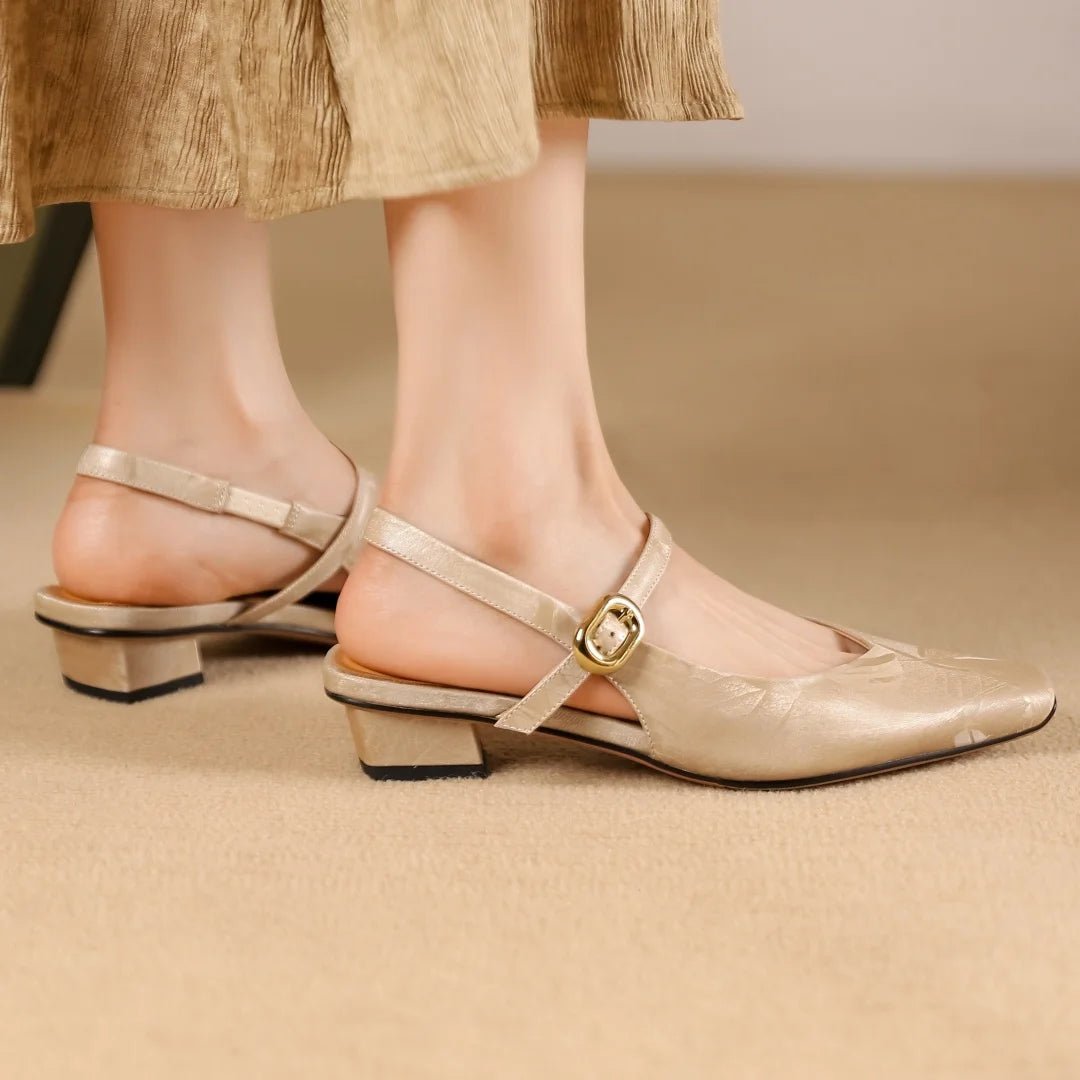 Sandales Femme élégantes en cuir "L'Envolée" - Restaur Cuirs