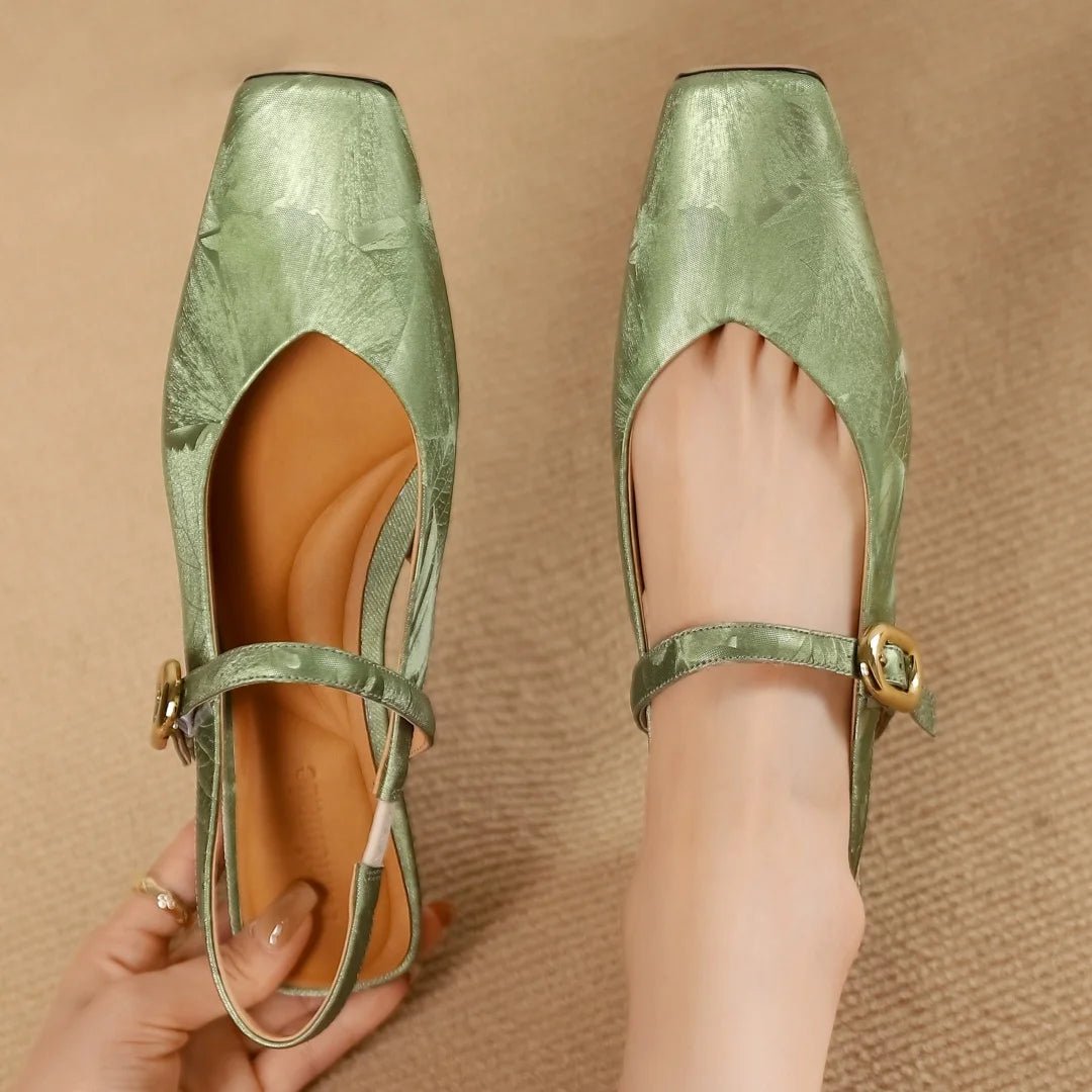 Sandales Femme élégantes en cuir "L'Envolée" - Restaur Cuirs