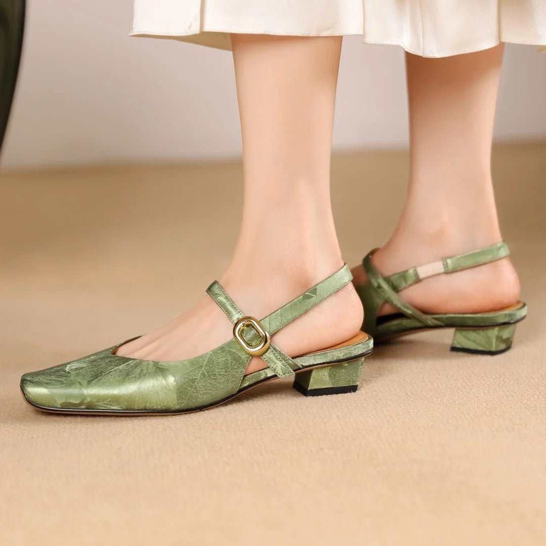 Sandales Femme élégantes en cuir "L'Envolée" - Restaur Cuirs