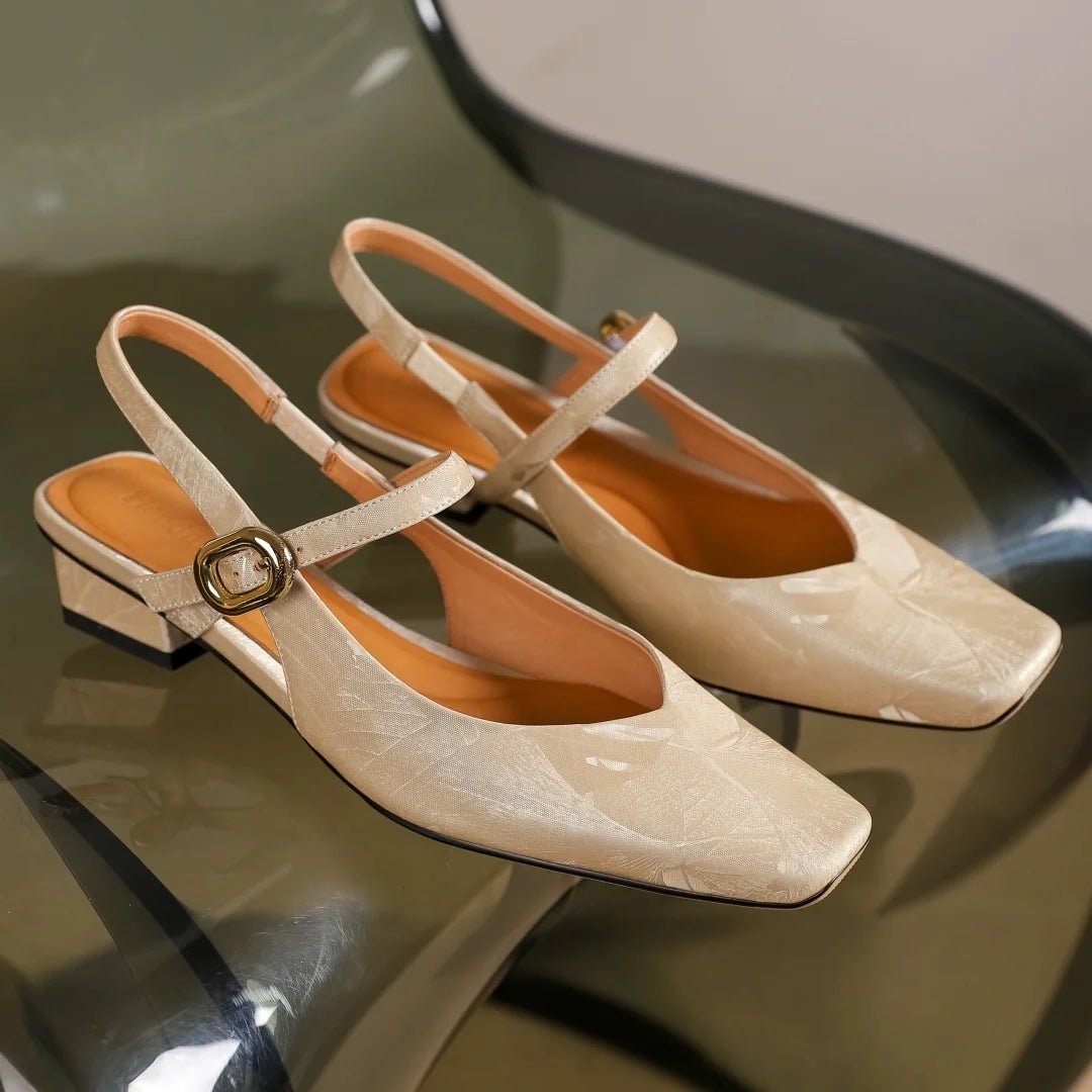 Sandales Femme élégantes en cuir "L'Envolée" - Restaur Cuirs