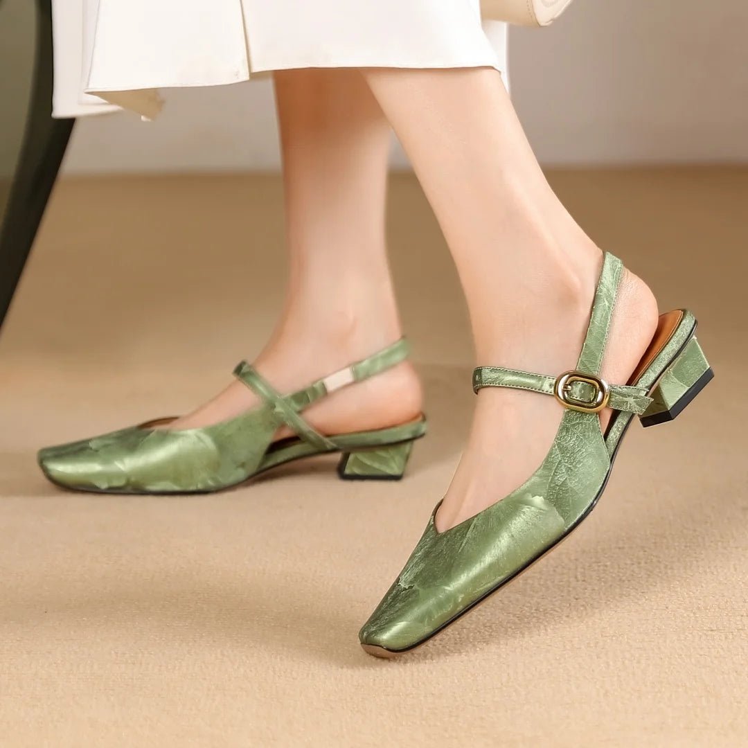 Sandales Femme élégantes en cuir "L'Envolée" - Restaur Cuirs