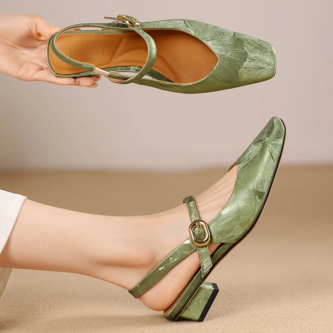 Sandales Femme élégantes en cuir "L'Envolée" - Restaur Cuirs