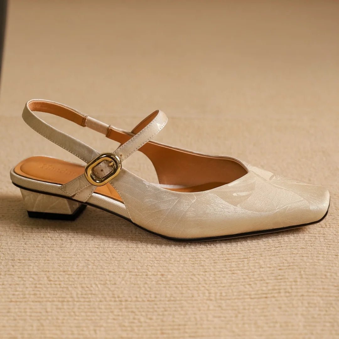 Sandales Femme élégantes en cuir "L'Envolée" - Restaur Cuirs